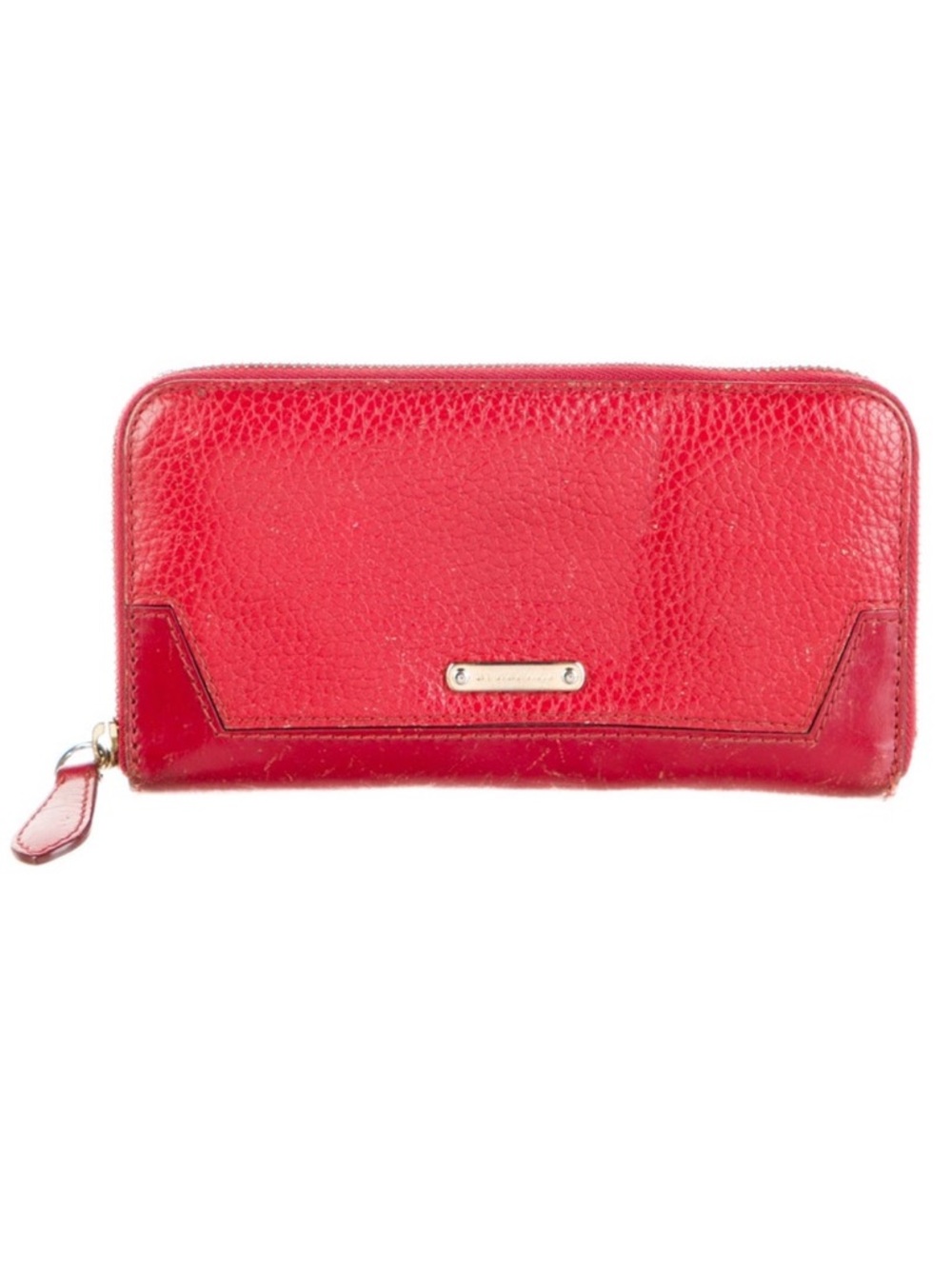 Burberry Ziggy Leather Continental Zip Around Wallet Full Inclusion - Picture 2 of 3